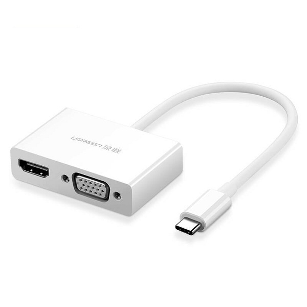 Cáp Chuyển USB Type C to HDMI và VGA UGREEN 30843